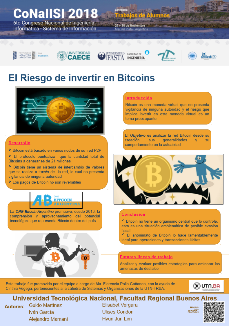 cuales son los riesgos de invertir en bitcoins